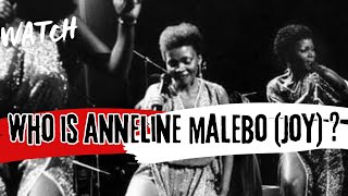 Who is Anneline Malebo from JOY (Paradise Road)