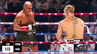 Jake Paul VS Mike Tyson - Full Fight Highlights (Netflix)