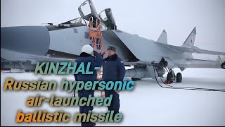 KINZHAL-Russian Hypersonic air-launched ballistic missile#russia #ukraine