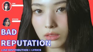 How Would NMIXX OT7 Sing - Bad Reputation Line Distribution + Lyrics