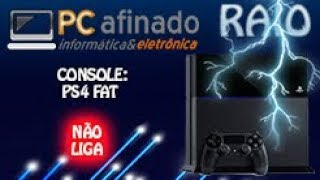 PS4 FAT - NÃO LIGA (RESOLVIDO)