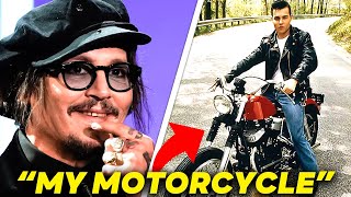 Inside Johnny Depp's 'Cry Baby' Harley Davidson Motorcycle