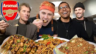 I Flew 7,000 Miles to Cook for ARSENAL Legends ft Lehmann, Gilberto Silva etc