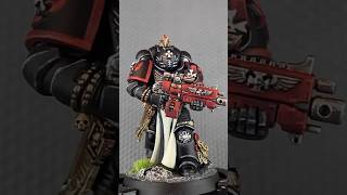 Black Templar Sternguard Veteran painting process! #warhammer #warhammer40k #40k #miniaturepainting