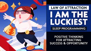 I Am The Luckiest - Sleep Programming By Delilah Helton | Meditation, Affirmations, Music