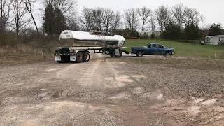 All of our trucks are on the road, how will we move our fertilizer trailer? 😂