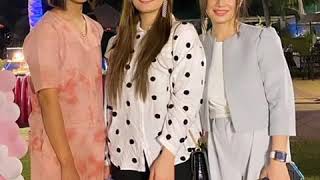 Actress Sidra batool daughters birthday party