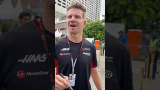 【F1 ゼロ距離ヒュルケンベルグ🤙🇸🇬】#f1 #formula1 #nicohülkenberg #haas #singaporegp