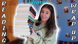 My WINTER Reading WRAP-UP!📚 (my December, January, and February reads)