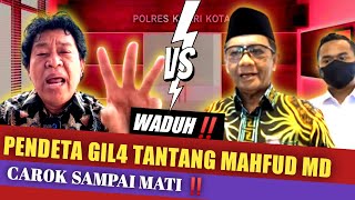 PENDETA GIL4 SAIFUDDIN IBRAHIM TANTANG MAHFUD MD DUEL CAROK SAMPAI MATI!!!