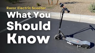 Razor E100 Glow Electric Scooter Review - Amazon Electric Scooter Review