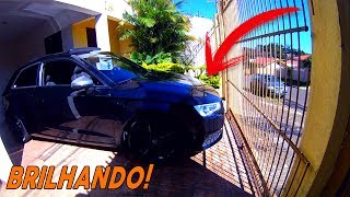 DIA DE DEIXAR A NAVE BRILHANDO! | Audi A3 1.8 TFSI