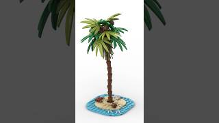 Lego Island Palm #lego #asmr #3d #like #share #satisfying