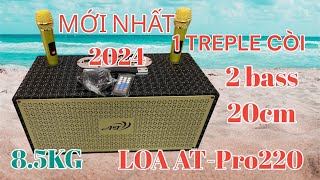 Bàn giao loa AT-pro220 về chị Thơ ở An Giang - loa nhỏ gọn / phù hợp không gian nhỏ #loaatpro220