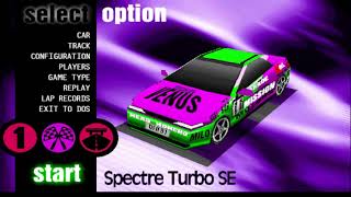 Fatal Racing /Whiplash 1995 PC Gameplay |Death Drop| Spectre Turbo SE