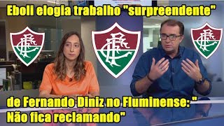 NO REDAÇÃO SPORTV  ANALISA A VITORIA DO FLUMINENSE(18/04/19)