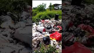 Pelayanan Penarikan Sampah Tidak Ber-Tuan dijalur jalan raya (Mari kita jaga lingkungan dari sampah)