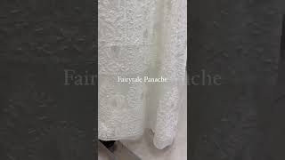 Chikankari hand embroidered kurti Dupatta set crafted on Georgette embellished with pearl n cutdana