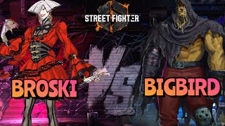 [SF6] Bigbird(M.Bison) vs Broski(Aki) High Level [Street Fighter 6]