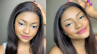 KOREAN MAKEUP TRANSFORMATION ON DARK SKIN