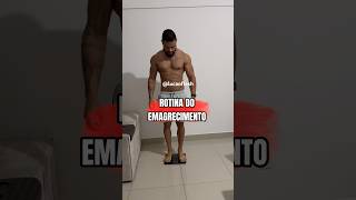 Rotina do emagrecimento! #emagreca #academia #emagrecer