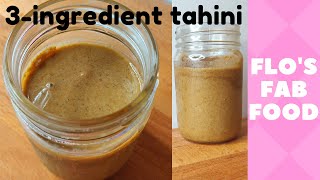 How to make Tahini