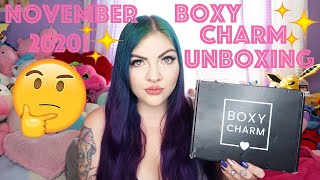 November Boxy Charm Unboxing 2020!