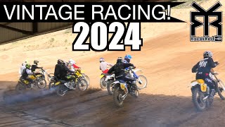 Vintage Motorcycle Races 2024 - OMC Motocross Racing & Pit Tour