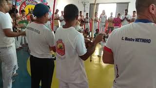 Roda de capoeira na Academia Mestre Diva