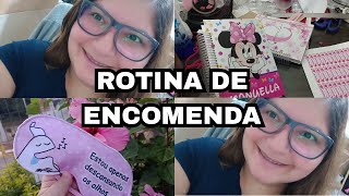 ROTINA DE ENCOMENDA - MOSTREI COMO TIRO AS FOTOS - MOSTREI O NOSSO CANTINHO