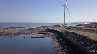 Mavic Pro visits Cambois and the Port of Blyth.