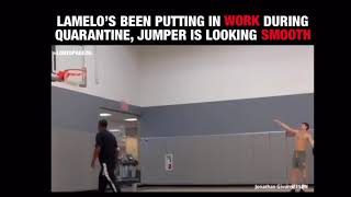 Lamelo Ball Show Off His Smooth Jumpshot