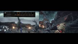 Dark Souls 3 PC Split Screen Gameplay