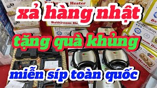 🔔💯Về lô hàng nhật, máy nướng bánh mì nồi chiên không dầu nhật, nhiều đồ gia dụng, bao ship tặng quà