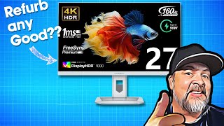 Refurbished 4K?? INNOCN 27 Inch 4K 160Hz Gaming Monitor Review