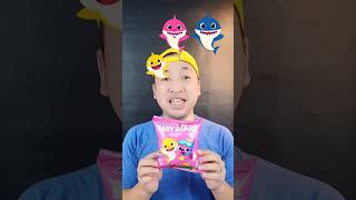 Snack Baby Shark🦈 #asmr #mukbang #makansesuaiemoji #babyshark #pinkfong #mommyshark #daddyshark