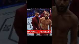 JORGE MASDIVAL'S FASTEST KNOCKOUT

#SHORTS