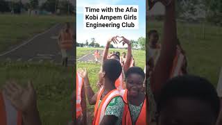 Time with the Afia Kobi Ampem Girls Engineering Club #dronevideo #talentdiscovery #attasmart #talent