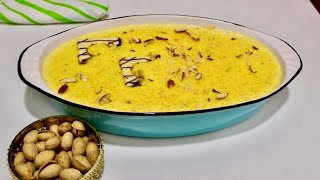 Custard Kheer Recipe