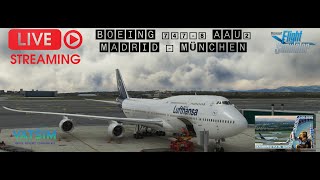 ✈️ Boeing 747-8 AAU2  @ Oktoberfest Fly-In Event ✈️ LEMD - EDDM | Asobo 747-8 | VATSIM