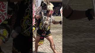 TARI PERANG DAYAK PAMPANG #shortvideo #shorts