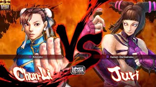 Ultra Street Fighter IV - Chun-Li vs. Juri Han Rival Battle