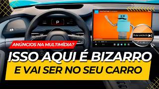 Você vai ficar CHOCADO com essa NOVA TECNOLOGIA automotiva: Anúncio na central multimídia dos carros