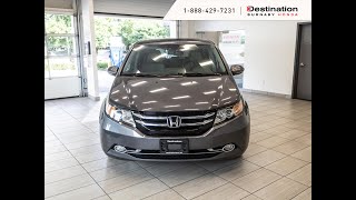 2017 HONDA ODYSSEY TOURING - FULLY LOADED - FAMILY HAULER!