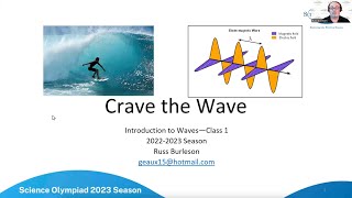 Science Olympiad: Crave the Wave - Class 1