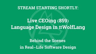 Live CEOing Ep 859: Language Design in Wolfram Language [Tabular]