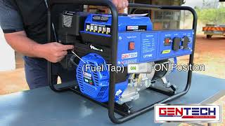 How to Start and PDI your 5 5kVA and 6 5kVA Gentech Contractors Generator