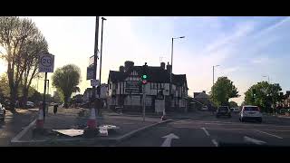 Driving on Chertsey Road