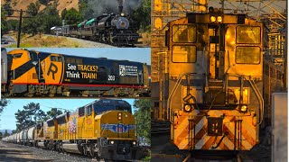 More Train Action in the Bay Area - Clover Valley 4, AMTK 203, and More