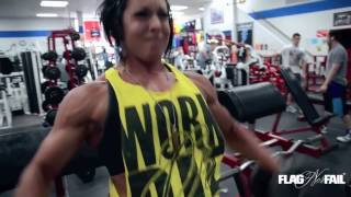 Tim Lambesis and Dana Linn Bailey train Shoulders